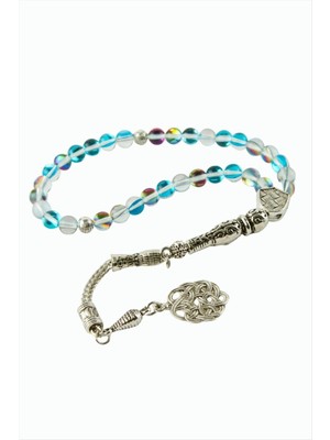 Ahes Shopping Kuvars Neon Doğaltaş Tesbih 6 mm