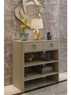 Normadia Şık ve Fonksiyonel 3 Çekmeceli Geniş Dresser Takımı