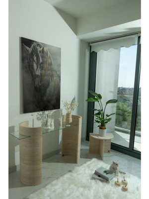 Normadia Şık ve Modern Traverten Dresuar, Evinizin Dekorasyonuna Zarif Dokunuş