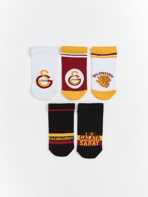 Lc Waikiki Yeni Sezon Galatasaray Desenli Erkek Çocuk Patik Çorap 5'li