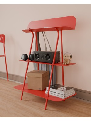 Normadia Modern Metal Dresuar ve Raf Ünitesi, Şık ve Fonksiyonel Tasarım