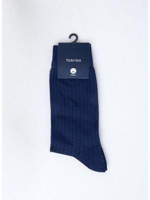 Fabrika Lacivert Erkek Soket Çorap Gz-Drbskt-1