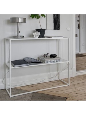 Normadia Modern Metal Dresuar, Çok Amaçlı 100X80X25 Cm, Salon ve Ofis Için