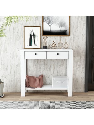 Normadia Şık ve Fonksiyonel Çift Çekmeceli Modern Dresuar Tasarımı