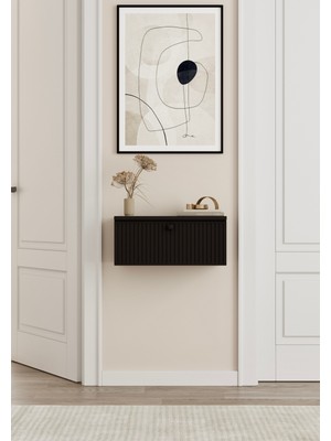 Normadia Şık Mdf Duvara Monte Kapaklı Dolap, 50 Cm, Modern ve Fonksiyonel Tasarım