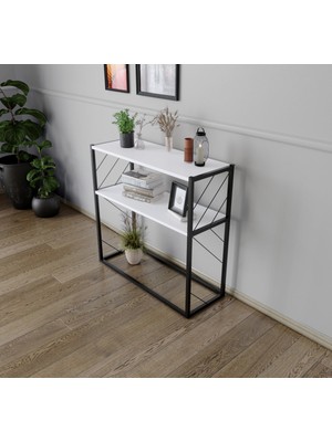 Normadia Modern Metal Ayaklı Dekoratif Çok Amaçlı Dresuar ve Konsol