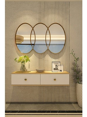 Normadia Modern Raf Safirmeşe ve Beyaz Züzu Dresuar ile Şık Dekorasyon