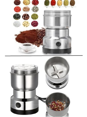 Karahanbey 4 Bıçaklı Elektrikli Öğütücü Blender Kahve Fındık Baharat Tahıl Biber Değirmeni - Lisinya