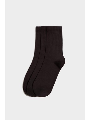 DeFacto Erkek 3'lü Bambu Çorap H1069AXNS