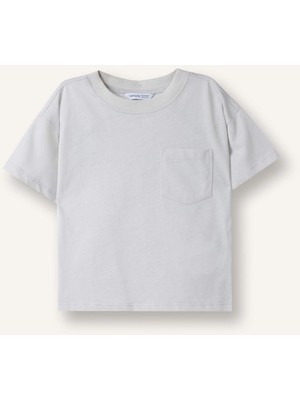 DeFacto %100 Pamuklu Bisiklet Yaka Tişört Erkek Bebek B7005A526SM