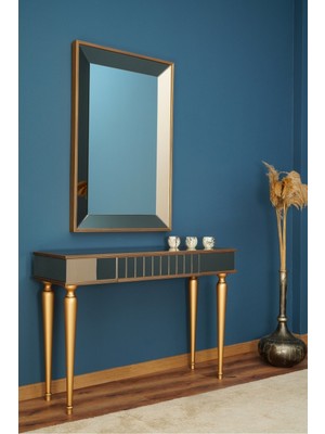 Normadia Şık ve Rahat Altın Detaylı Kadın Takım Elbise Seti