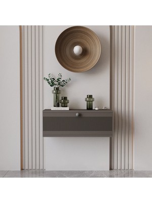 Normadia 50 cm Melura Dresuar, Mdf Kapaklı, Duvara Monte, Şık ve Modern Tasarım