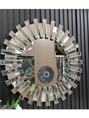 Normadia Gümüş Aynalı Şık Dresuar 80 Cm, Modern ve Zarif Tasarım