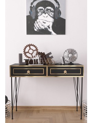 Normadia Şık Siyah Lüx Dresuar ile Modern ve Zarif Dekorasyon