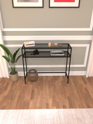 Normadia Modern Çok Raflı Kahve Köşesi, Metal ve Cam Tasarımı