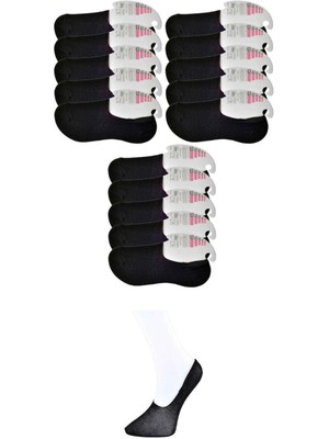 Giyim Siyah Kadın Babet Çorap 15 Çift