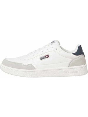 Jack & Jones Ekru Erkek Sneaker Jfwbounce Pu Combo Flag