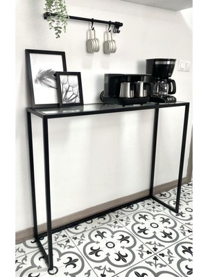 Normadia Modern Metal Dekoratif Dresuar, Şık ve Kullanışlı Köşe Konsolu