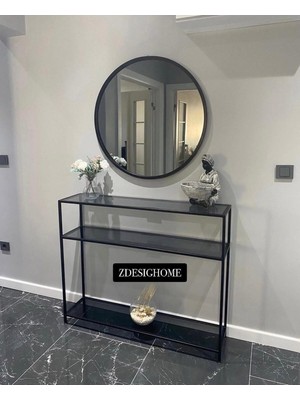 Normadia Modern 80 Çap Ayna ve Dresuar Takımı, Şık ve Fonksiyonel Tasarım