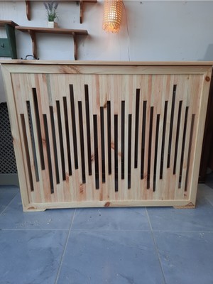 Normadia Ahşap Petek Önü Kapama Dresuar Çam Ağacından El Yapımı Tasarım