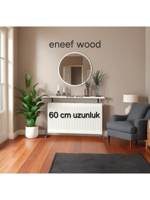 Normadia Şık ve Kullanışlı Petek Üstü Raf 60X15, Alan Tasarrufu Sağlayıcı