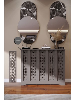 Normadia Antrasit Pera Model Dresuar, Petek Kaplama, Iç Ölçü 96 Cm, Dış Ölçü 100 cm