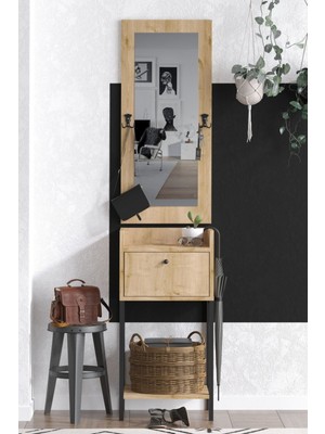 Normadia Şık ve Fonksiyonel Ahşap Dresuar, Modern Tasarım, Ev Dekorasyonu Için Ideal