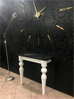 Normadia Şık Siyah Mermer Dresuar ile Evinize Zarafet Katın