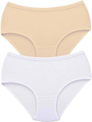 Giyim 2 Adet Tutku Kadın Yüksek Bel Bato Kalın Lastik Külot S9