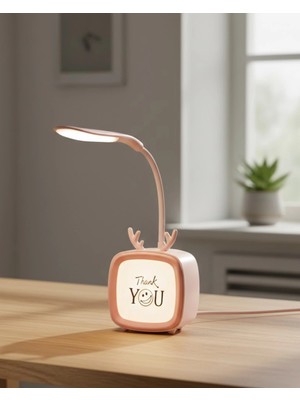 Butik Esnek Gövdeli LED Masa Lambası Taşınabilir Gece Aydınlatması