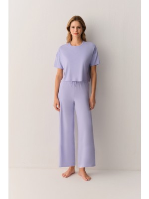 Suwen Lilac Pijama Takımı