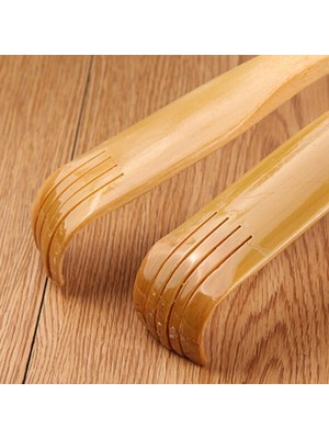 Novytech Masaj Özellikli Ahşap Sırt Kaşıma Aleti - Lisinya