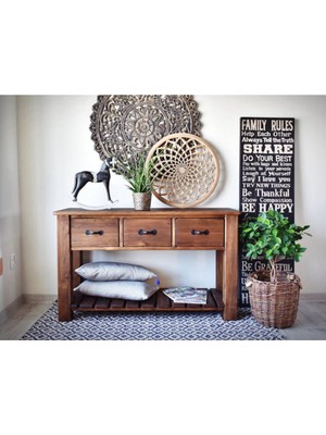 Normadia Şık ve Doğal Ahşap Dresuar, Evinizin Atmosferini Güzelleştirir