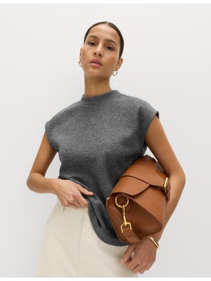 Marks & Spencer Pamuk Karışımlı Balıkçı Yaka Üst