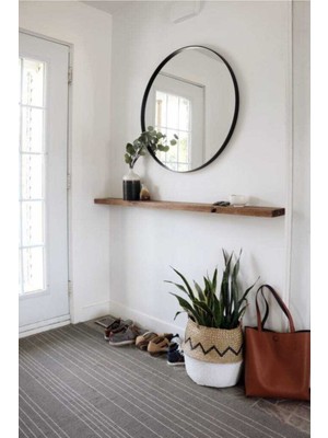 Normadia Ahşap Ceviz Rengi Dresuar Raf, 40 Mm, 15X170 Cm, Şık ve Dayanıklı Tasarım