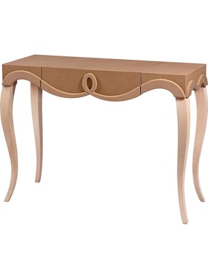 Normadia El Yapımı Avangart Kayın Dresuar, Cnc Kabartma, Aslan Model, Sağlam Tasarım