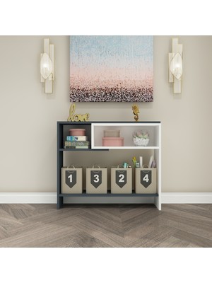 Normadia Şık Beyaz Dresuar, Moma Kahve Köşesi ile Zarif Dekoratif Çözüm