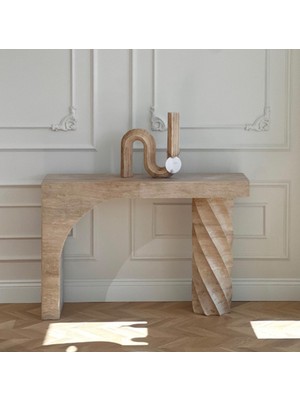 Normadia Şık ve Dayanıklı Traverten Mermer Dresuar, Evinizin Güzelliğine Zarafet Katar