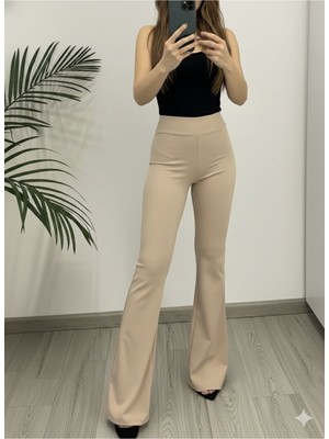 Eceylül Moda Scuba Krep Ispanyol Paça Pantolon(Kısa Süreliğine Lansman Fiyatı)