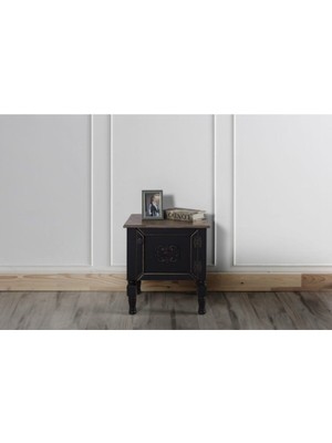 Normadia Şık ve Fonksiyonel Ahşap Komodin, Modern Yatak Odası Dekoru Için Ideal