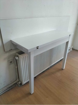 Normadia Şık 120X35 cm Duvara Monte Masa, Modern ve Hafif Tasarım