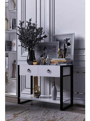 Normadia Şık ve Zarif Giriş Masası, Modern Tasarım, Fonksiyonel Antre Dekoru