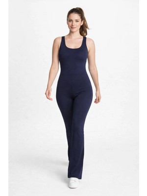 İMX Şık ve Rahat Günlük Kullanım Tulum – Vücut Hatlarını Saran Esnek Kumaş