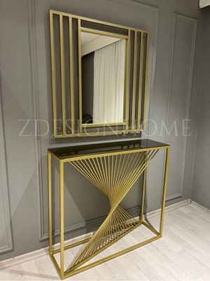 Normadia Şık 90X30X100 cm Genişlikte Modern Aynalı Dresuar, Ev Dekoruna Zarif Dokunuş