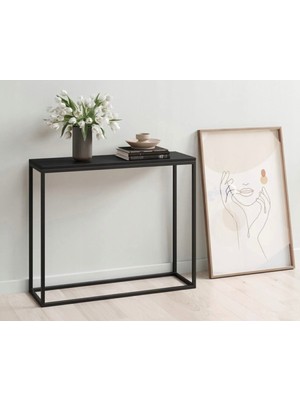 Normadia Şık Metal Ayaklı Dresuar Konsol ve Vitrin, Modern Ev Dekoru Parçası