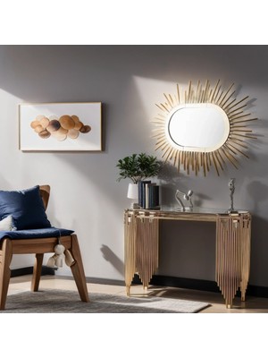 Normadia Lüx Paslanmaz Piyano Model Dresuar ve Ayna Seti, Şık ve Zarif Tasarım