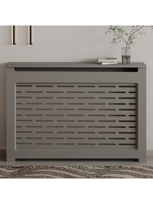 Normadia Grı Petek Kaplama Dresuar, 125 Cm, Şık ve Modern Tasarım