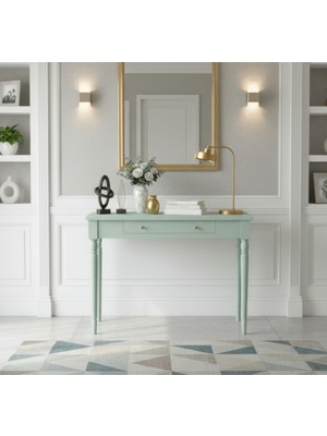 Normadia 120 cm Masif Tornalı Su Yeşili Dresuar, Şıklık ve Fonksiyonellik Sunar