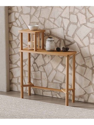 Normadia El Yapımı Masif Ahşap Fesleğen Dresuar, Şık ve Dayanıklı Tasarım