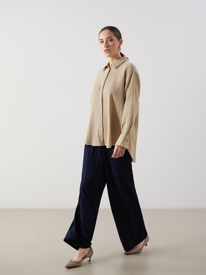 Lc Waikiki Yeni Sezon Beli Lastikli Kadın Pantolon